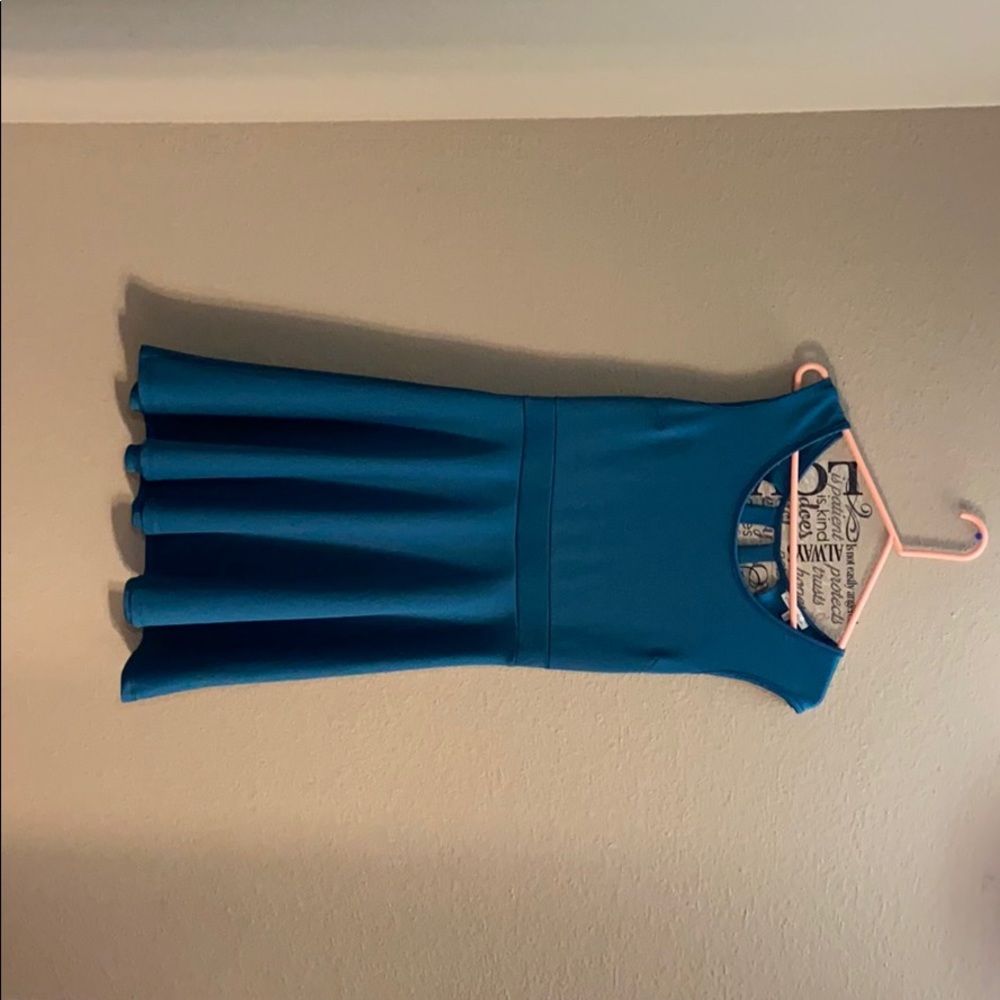 Teal dress